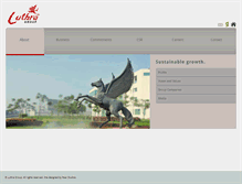 Tablet Screenshot of luthraindia.com